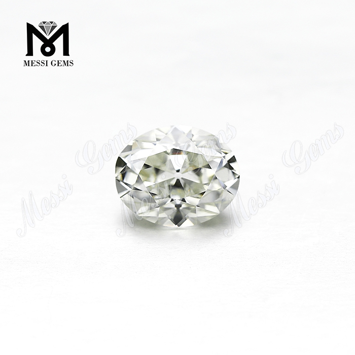 Taglio ovale 10 x 8 mm ij color vs china moissanite diamante