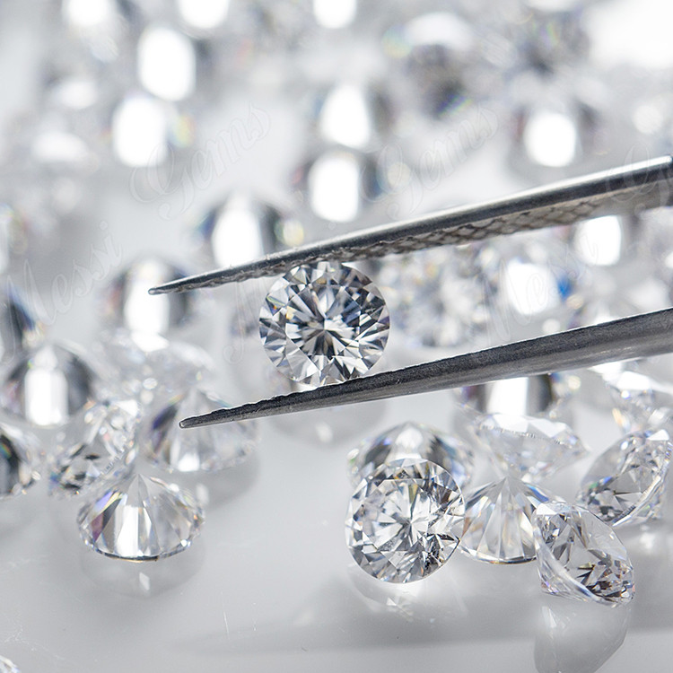 Diamante da laboratorio sciolto $ 800 sintetico 1 carati HPHT Lab cresciuto D Diamanti CVD SI1 sciolti