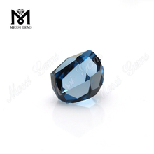 Forma fantasia Spinello blu 106# Pietre di spinello non tagliate sintetiche