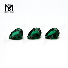 Lab Created Emerald Gemstone 6x9 a forma di pera verde smeraldo per anello