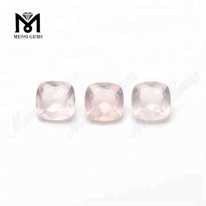 Pietre preziose sciolte in cristallo di quarzo rosa naturale di alta qualità