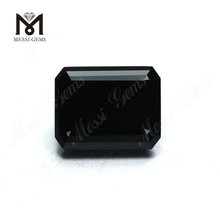 Prezzo di fabbrica sciolto Moissanite a taglio ottagonale diamante prezzo pietra preziosa moissanite nera per anello