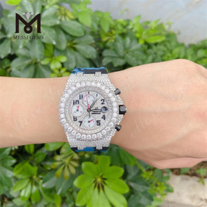 Orologio da uomo Hip Hop Luxury Vvs Moissanite Dimaond Watch Diamond
