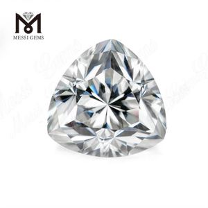 10x10mm VVS DEF Colore sciolto Trillion Tagliare Moissanite sciolto